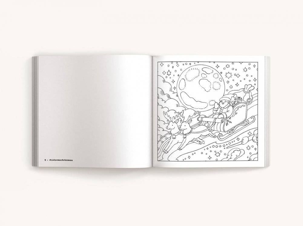 Color Me Christmas (for Kids!) фото книги 4