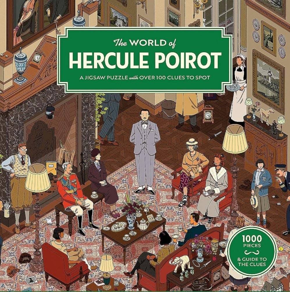 Мир Эркюля Пуаро: Пазл из 1000 элементов | The World of Hercule Poirot 1000 Piece Puzzle