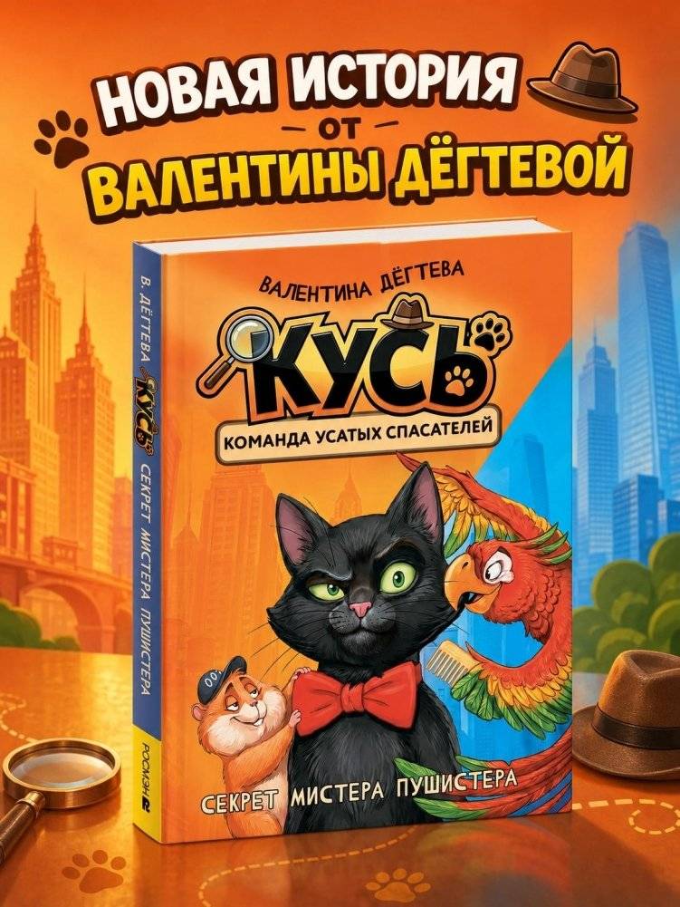 КУСЬ - Команда Усатых Спасателей. Секрет мистера Пушистера | KUS - Whisker Rescue Team. The Secret of Mr. Fuzziter