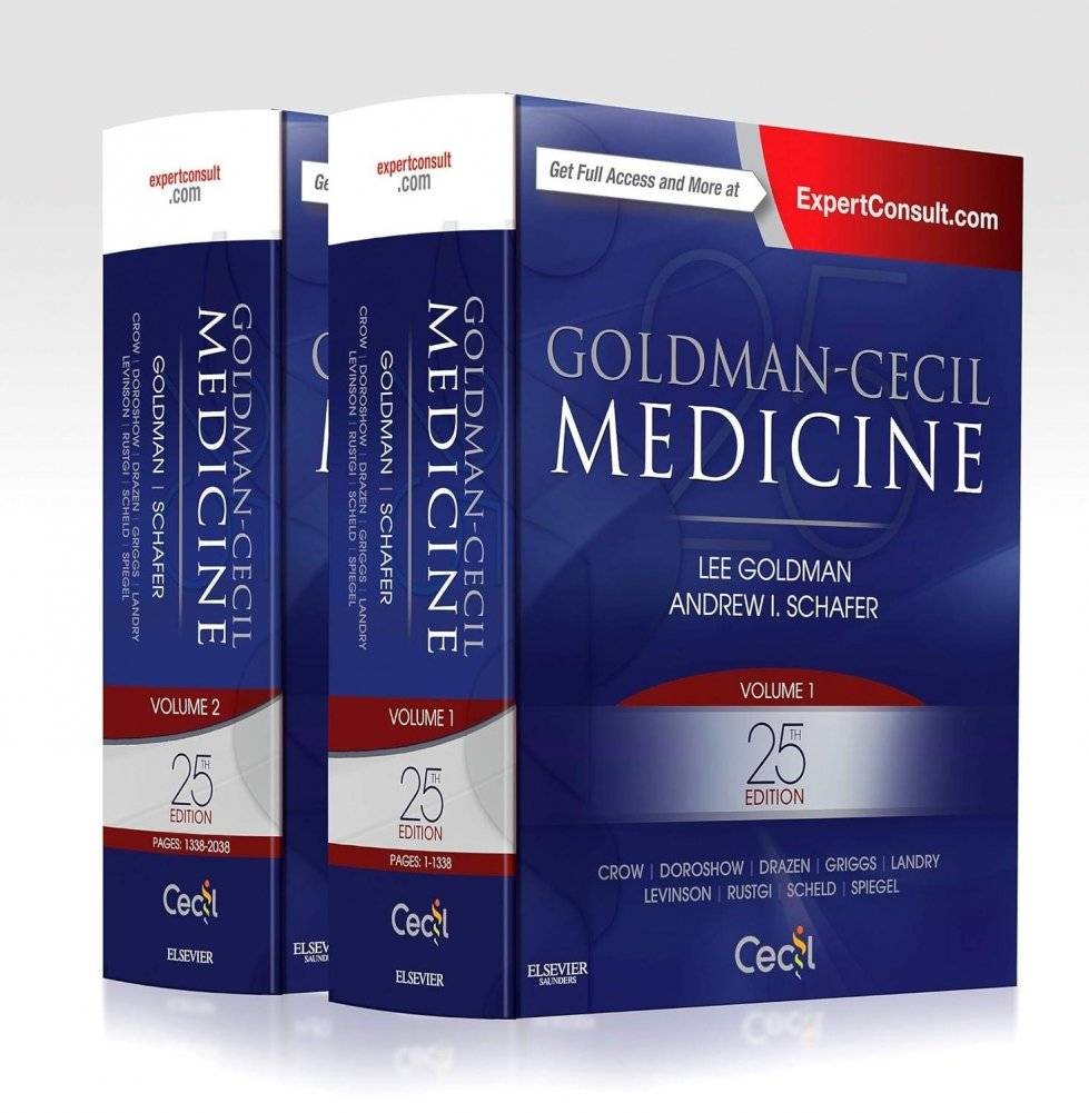 Голдман-Сесил. Медицина. В 2 томах. 27-е издание | Goldman-Cecil Medicine, 2-Volume Set, 27th Edition