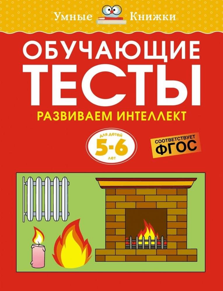Обучающие тесты. Развиваем интеллект (5–6 лет) | Educational Tests: Developing Intelligence (Ages 5-6)