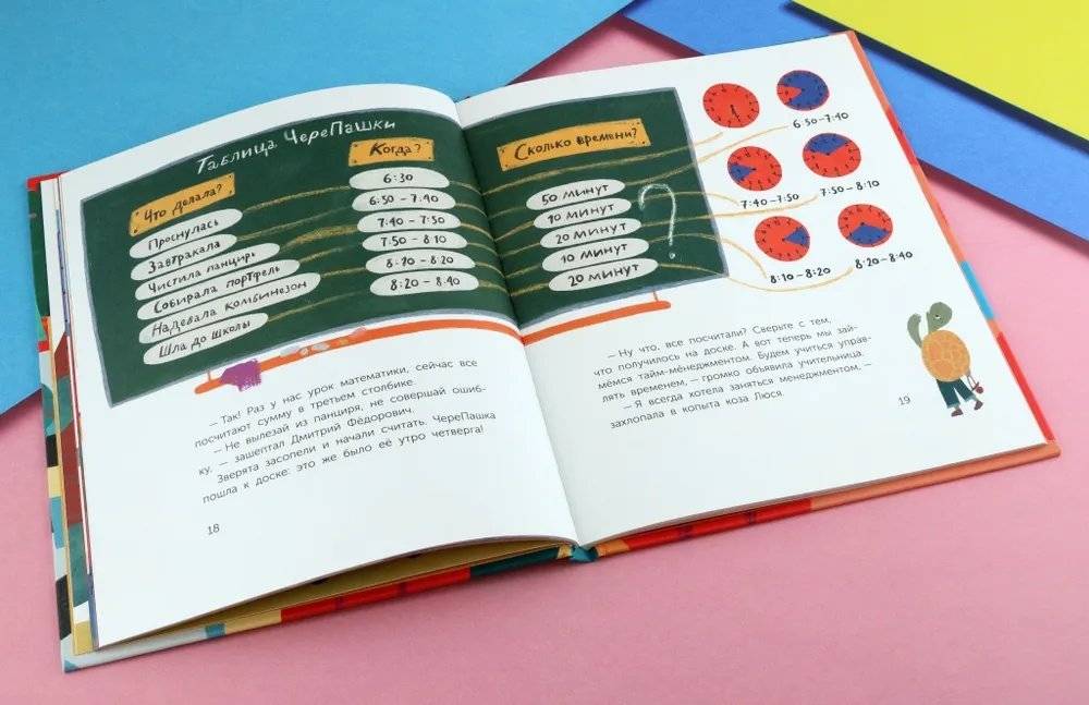 ЧереПашка идёт в школу. Как научиться не опаздывать фото книги 3