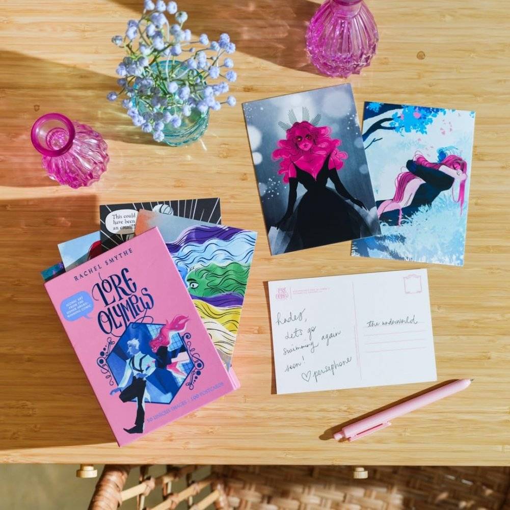 Lore Olympus Postcards фото книги 2