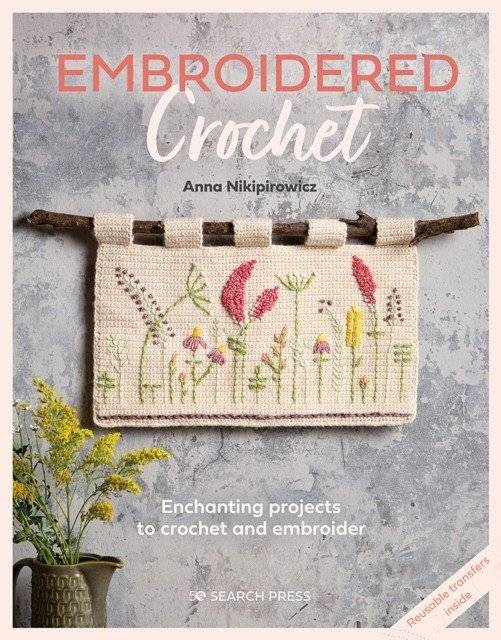 Рукавичная крючковая вышивка | Embroidered Crochet