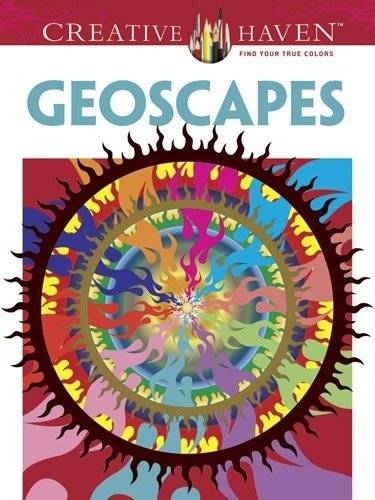 Creative Haven. Книга-раскраска «Геоскейпы» | Creative Haven Geoscapes Coloring Book