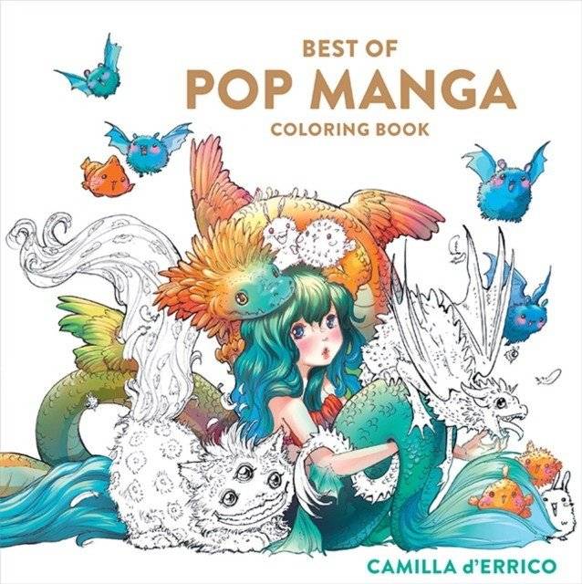 Best Of Pop Manga Coloring Book | Best of Pop Manga Coloring Book