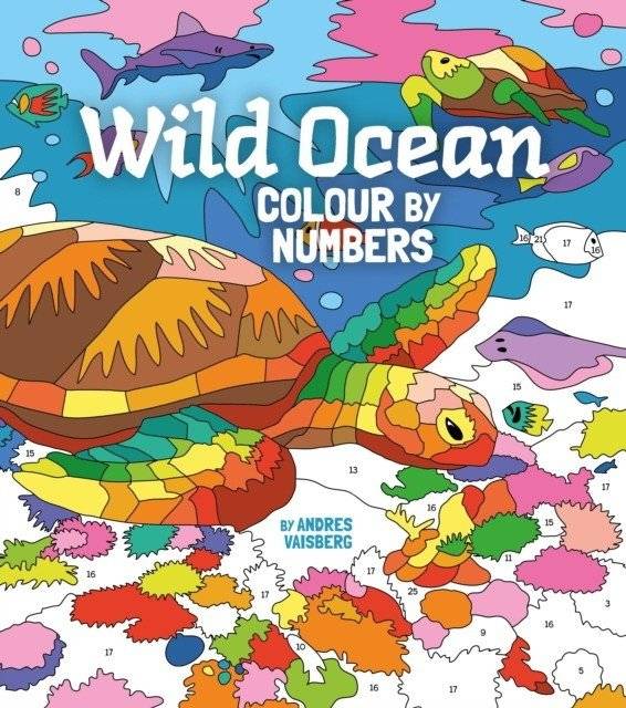 Wild ocean colour by numbers | Wild Ocean Colour by Numbers