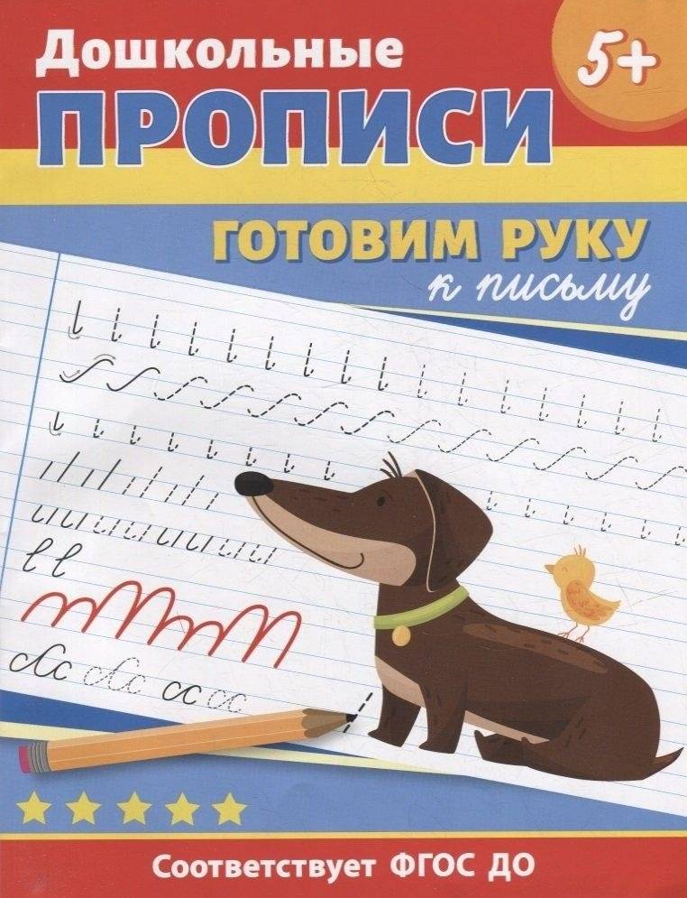 Дошкольные прописи. Готовим руку к письму | Preschool tracing book. Preparing your hand for writing