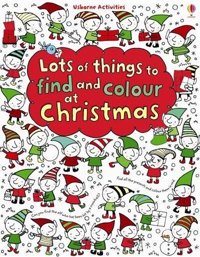 Много чего найти и раскрасить: Рождество | Lots of Things to Find and Colour: At Christmas