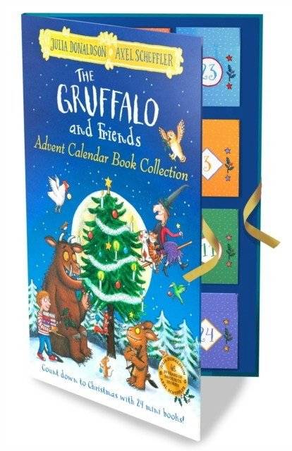 Коллекция книг Груффало и друзей в календаре ожидания (2023) | Gruffalo and Friends Advent Calendar Book Collection (2023)