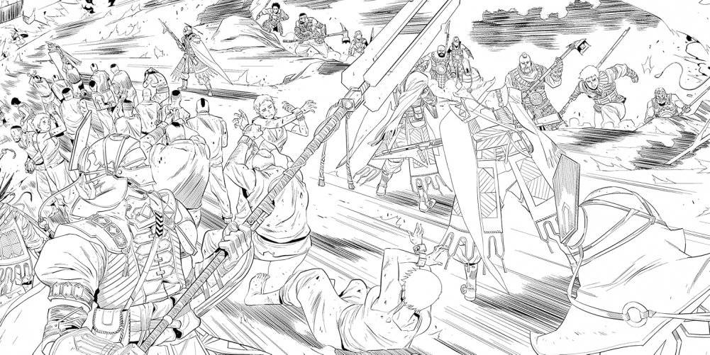 The Official Horizon Zero Dawn Coloring Book фото книги 4