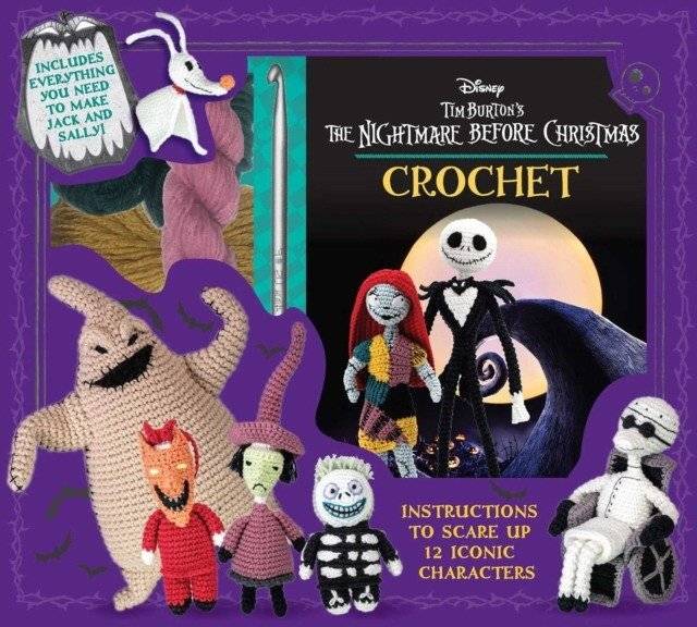Вязание из мультфильма «Ночь перед Рождеством» Диснея Тима Бёртона | Disney Tim Burton's The Nightmare Before Christmas Crochet Kit