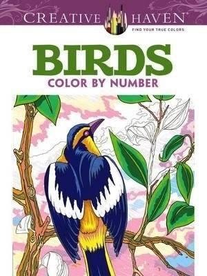 Птицы. Раскраска по номерам | Birds Color by Number