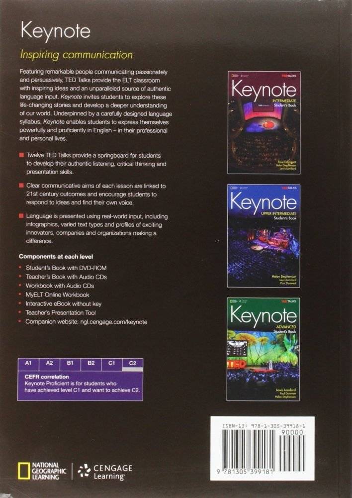 Keynote. Proficient. Student's Book (+ DVD) фото книги 2