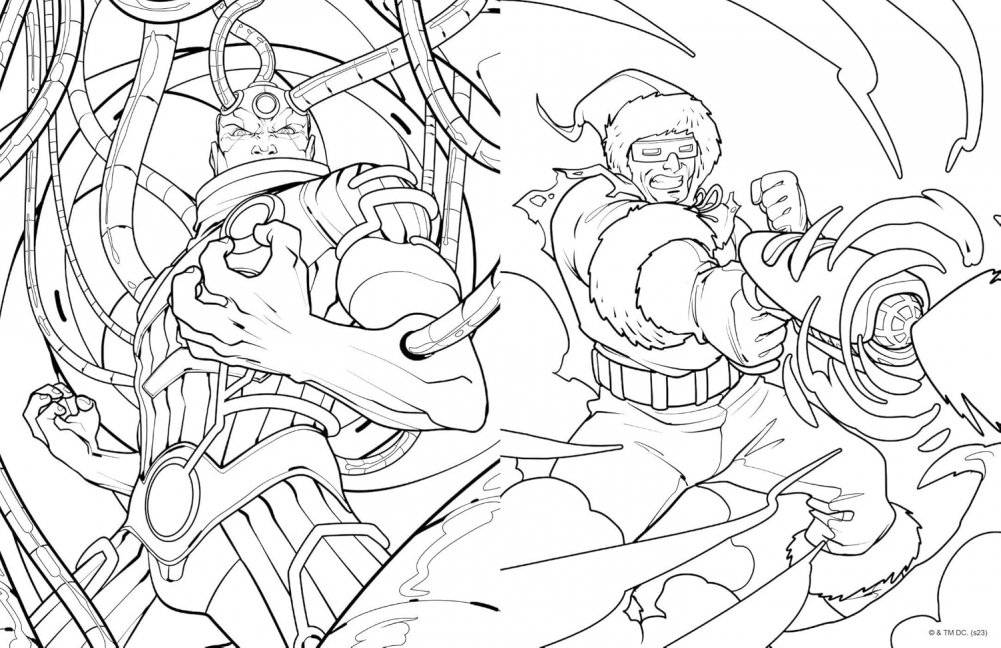 DC: Super-Villains: the official colouring book фото книги 4