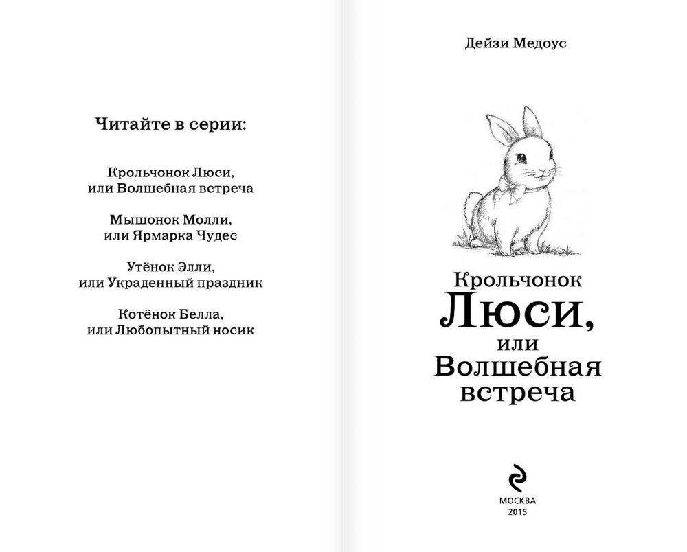 Крольчонок Люси, или Волшебная встреча фото книги 2