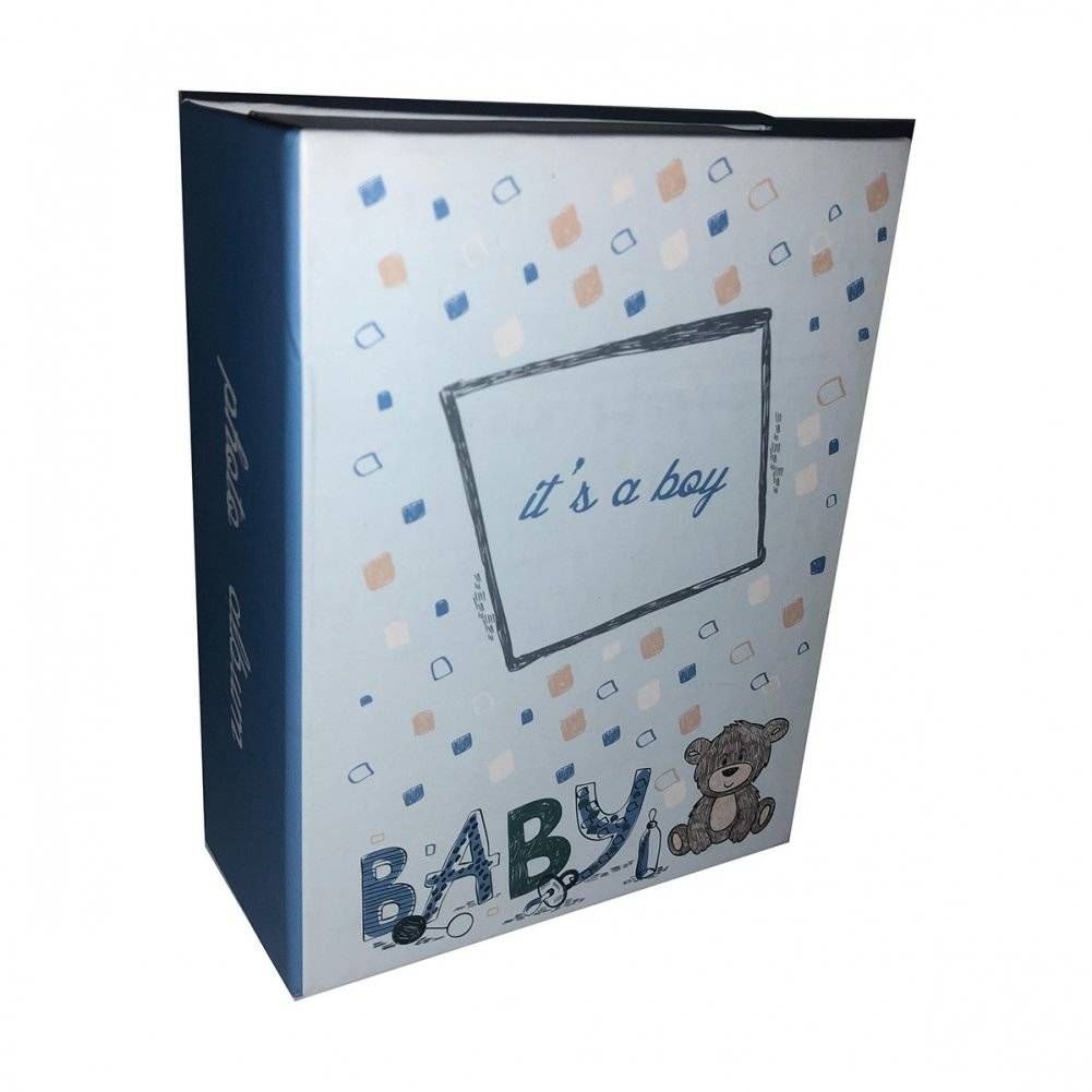 Фотоальбом "It's a boy", 100 фото, 10x15 см | Photo Album "It's a boy", 100 Photos, 10x15 cm