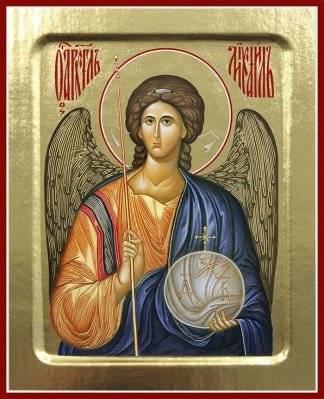 Икона Архангела Михаила (поясная) на дереве | Archangel Michael Icon (Waist-Length) on Wood