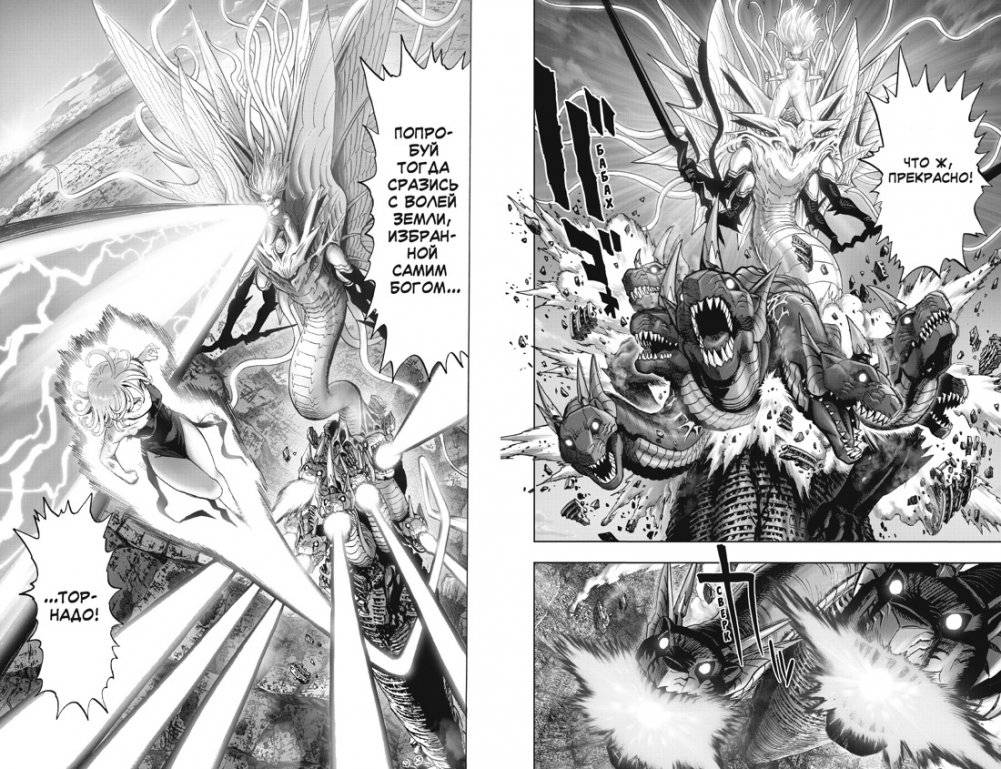 One-Punch Man. Книга 14. Вся мощь Торнадо. В бездну фото книги 2