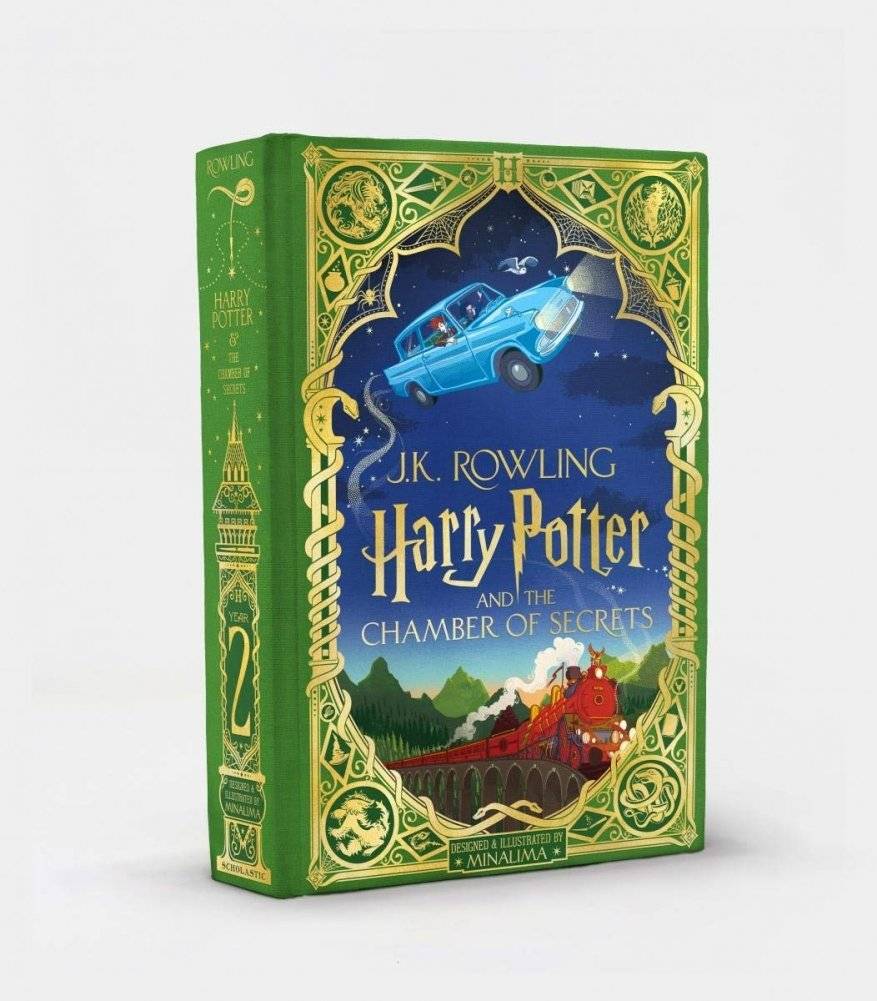 Гарри Поттер и Тайная комната (Издание MinaLima) (Иллюстрированное издание) (2) | Harry Potter and the Chamber of Secrets (MinaLima Edition)