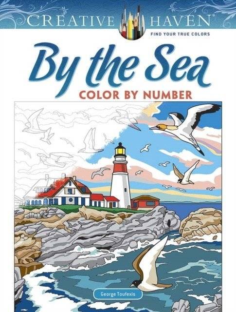 By the Sea. Color by Number | By the Sea: Color by Number