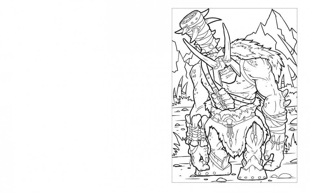 Fantasy Colouring Book фото книги 4