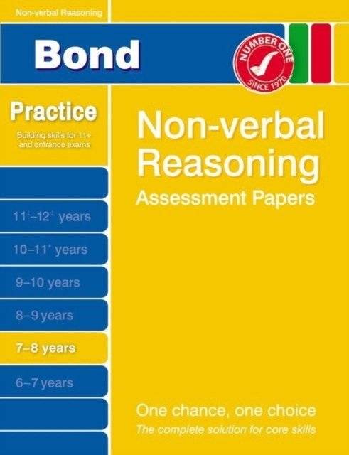 Bond Non-verbal Reasoning Assessment Papers 7-8 Years | Bond Non-verbal Reasoning Assessment Papers 7-8 Years