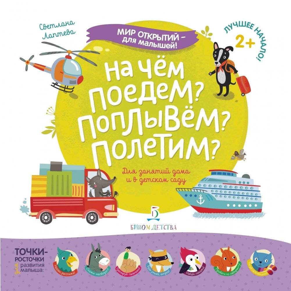 На чём поедем? Поплывём? Полетим? | How Will We Travel? By Land, Sea, or Air?