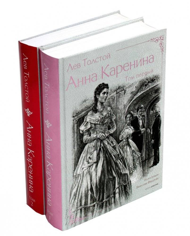 Анна Каренина. В 2 томах. Части 1-8 | Anna Karenina. In Two Volumes. Parts 1-8