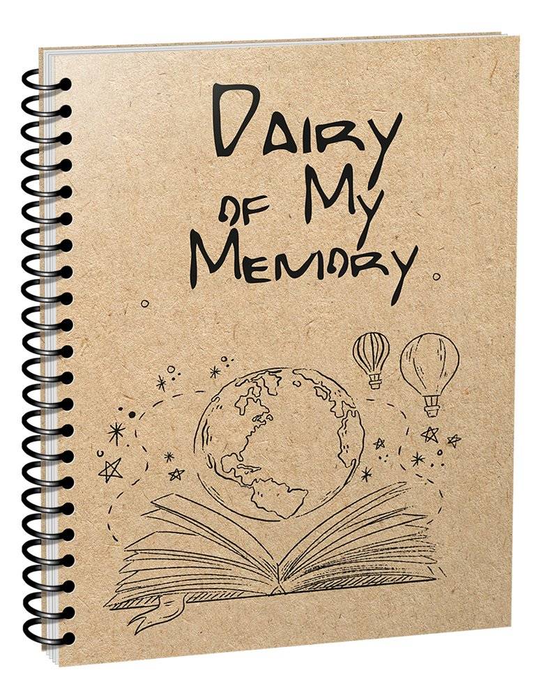 Блокнот воспоминаний. Dairy of my memory. 64 листа | Memory Notebook. Dairy of my memory. 64 sheets