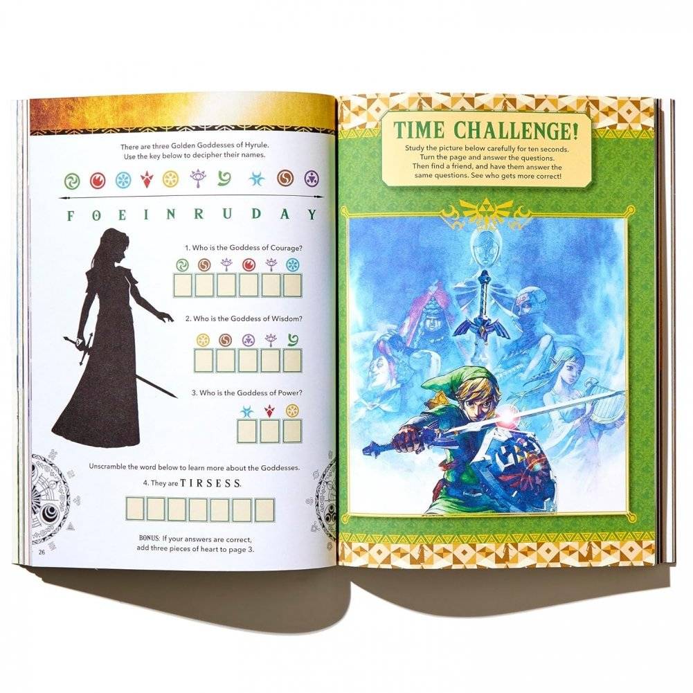 The Legend of Zelda Official Sticker Book (Nintendo) фото книги 5