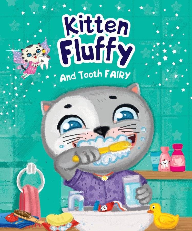 Котёнок пушистик и зубная фея | Fluffy Kitten and the Tooth Fairy