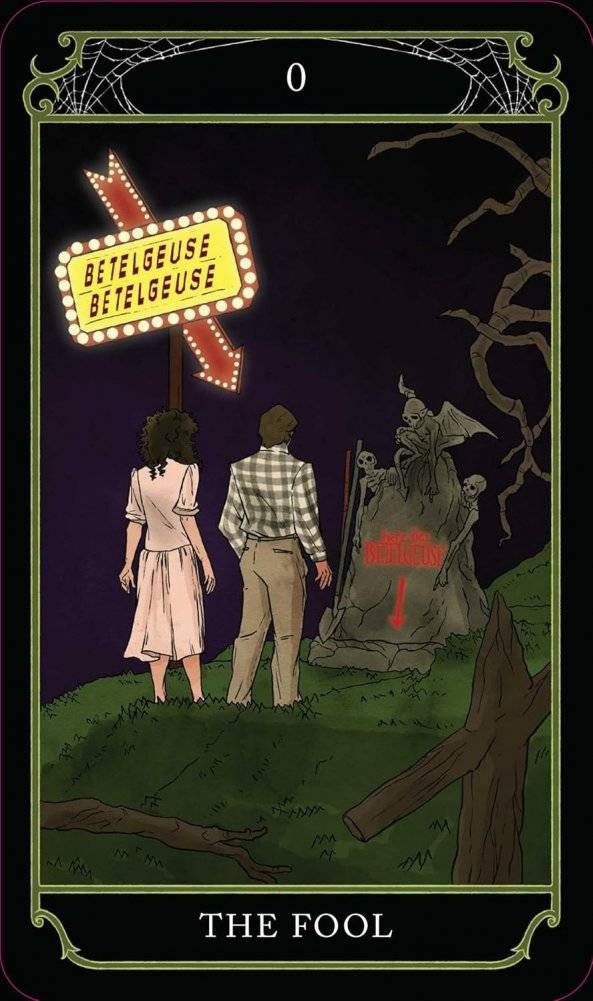 Beetlejuice Tarot Deck & Guide фото книги 2