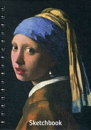 Вермеер. Девушка с жемчужной сережкой. Скетчбук | Vermeer. Girl with a Pearl Earring. Sketchbook