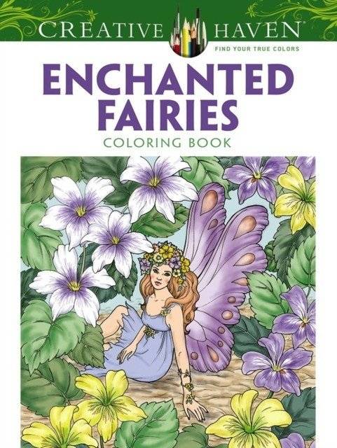 Зачарованные феи. Раскраска | Enchanted Fairies Coloring Book
