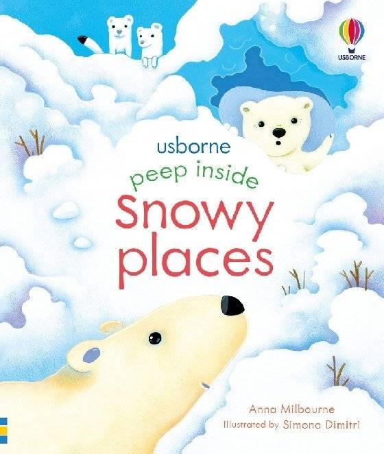 Peep Inside. Snowy Places. Board book | Peep Inside Snowy Places Board Book