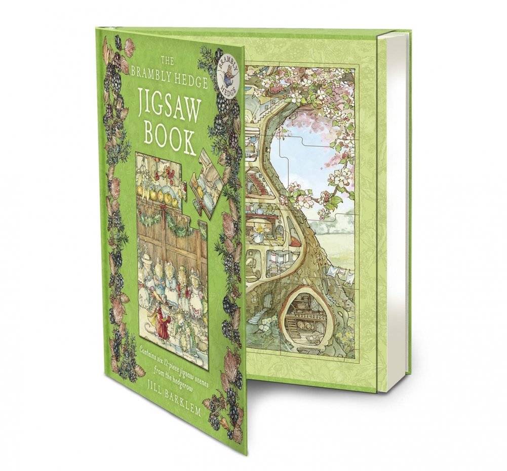 The Brambly Hedge Jigsaw Book фото книги 4
