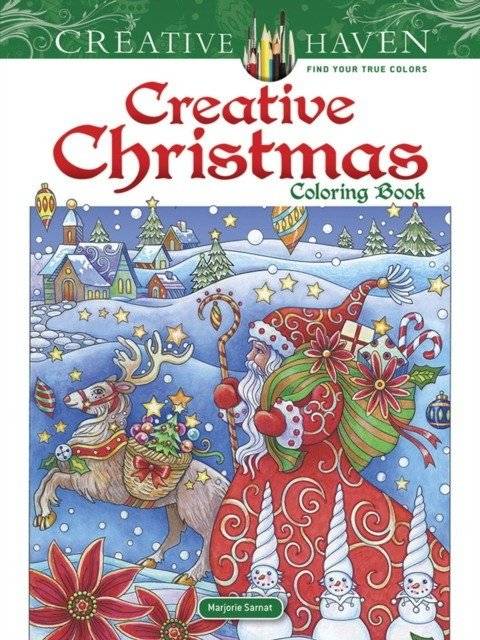 Креативное Рождество. Книга-раскраска | Creative Christmas Coloring Book