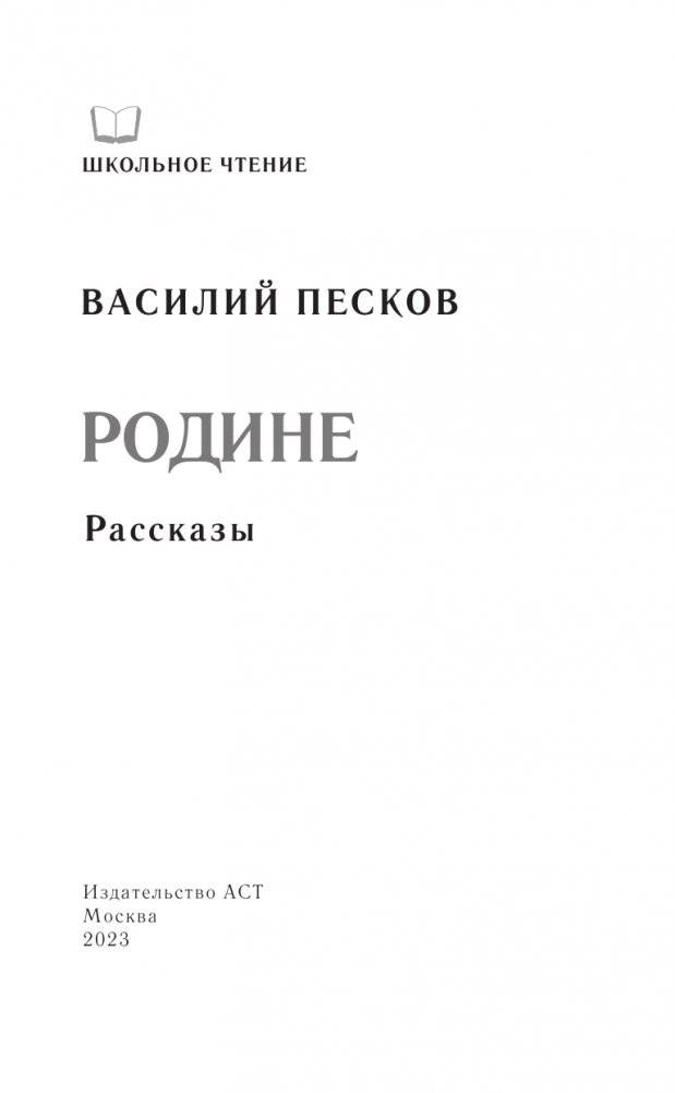 Родине. Рассказы фото книги 4