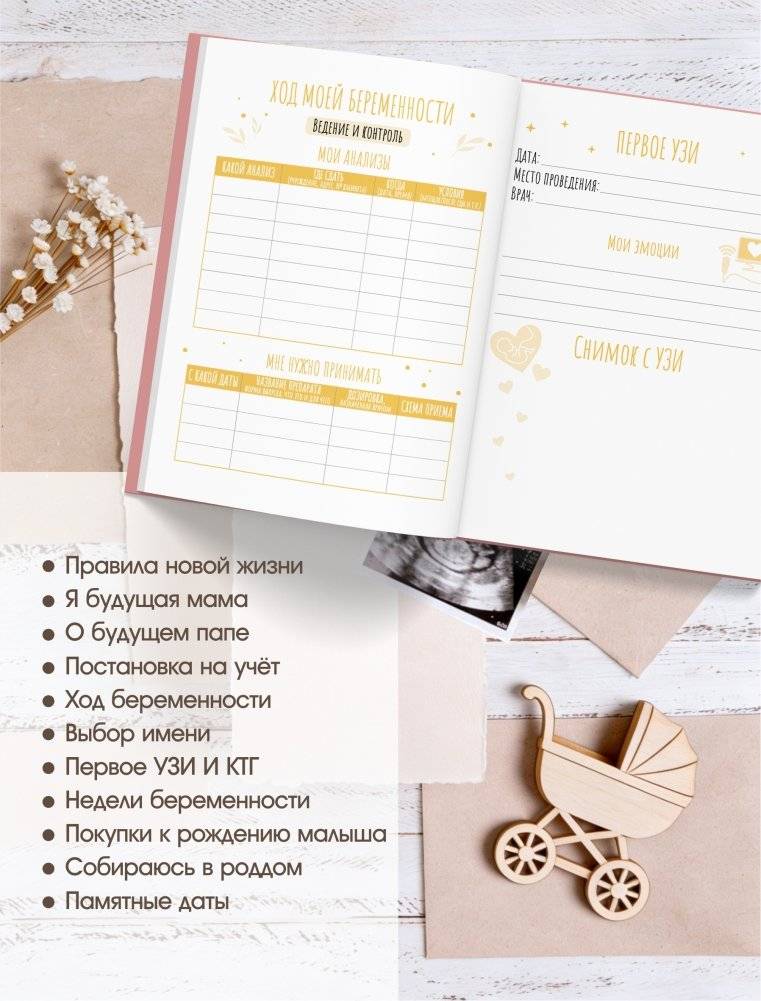 Дневник беременности фото книги 5