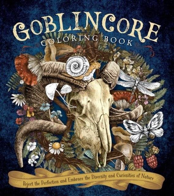 Книжка-раскраска в стиле Гоблинкор | Goblincore Coloring Book