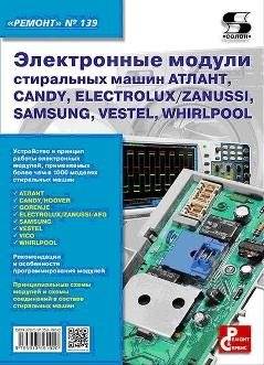 Электронные модули стиральных машин АТЛАНТ, CANDY, ELECTROLUX/ZANUSSI, SAMSUNG, VESTEL, WHIRLPOOL | Electronic Modules of Washing Machines: Atlant, Candy, Electrolux/Zanussi, Samsung, Vestel, Whirlpool