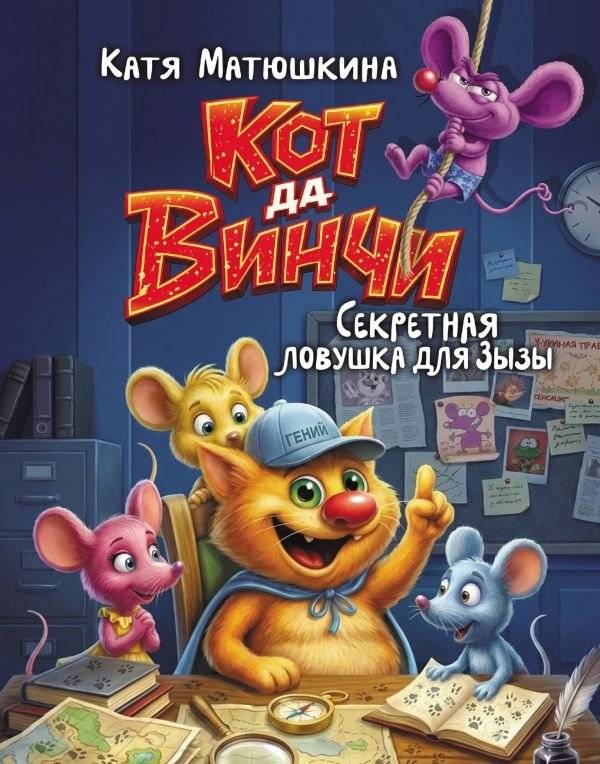 Кот да Винчи. Секретная ловушка для Зызы | Cat d'Art. The Secret Trap for Zyzy