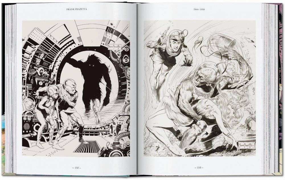 Fantastic Worlds of Frank Frazetta. 40th ed. фото книги 4