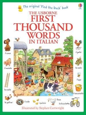 Первые 1000 слов на итальянском языке | First 1000 Words in Italian