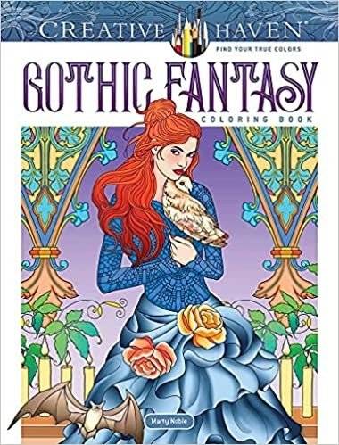 Creative Haven Gothic Fantasy Coloring Book | Creative Haven Gothic Fantasy Coloring Book