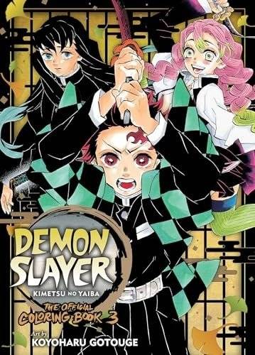 Demon Slayer Coloring Book 3Pa | Demon Slayer Coloring Book 3