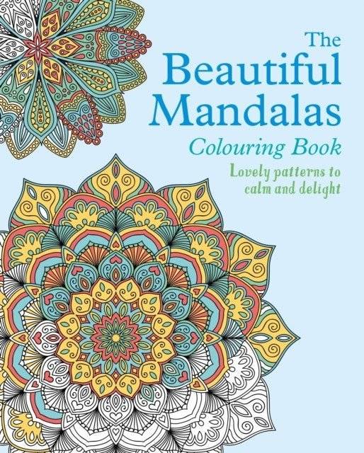 Книга-раскраска "Красивые Мандалы" | Beautiful Mandalas Colouring Book