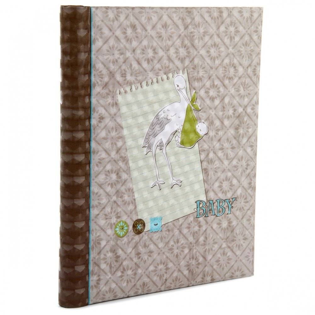 Фотоальбом "Baby", 23x28 см (30 магнитных листов) | Photo Album "Baby" – 30 Magnetic Pages, 23x28 cm