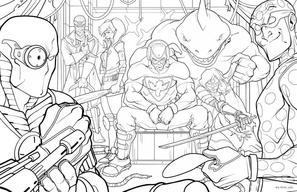 DC: Super-Villains: the official colouring book фото книги 2